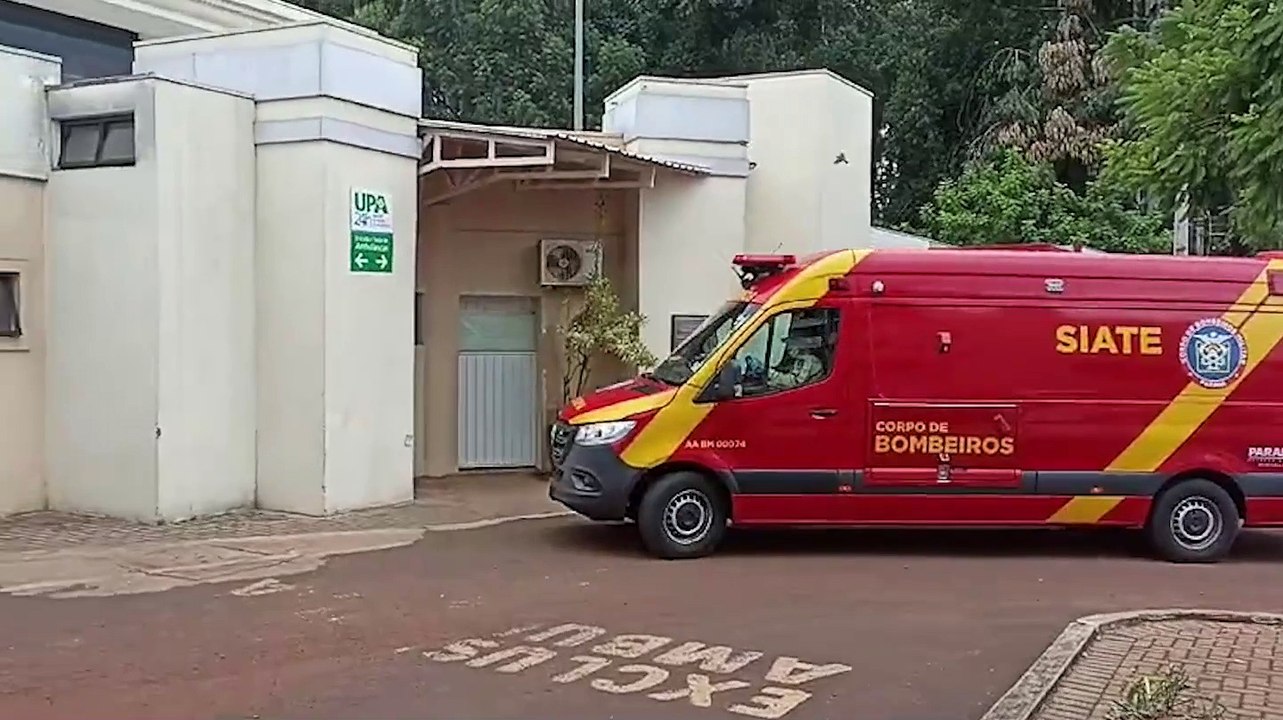 Idoso sofre queda dentro de casa e é socorrido com ferimentos no rosto e na cabeça em Cascavel