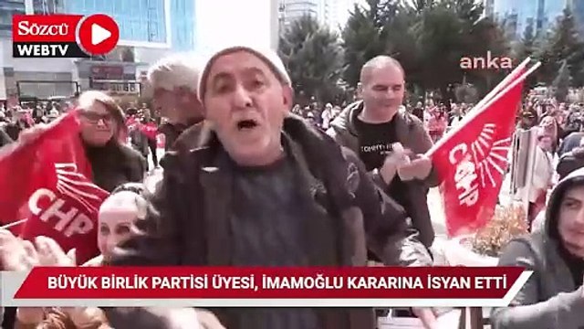 BBP'li vatandaş İmamoğlu kararına böyle isyan etti