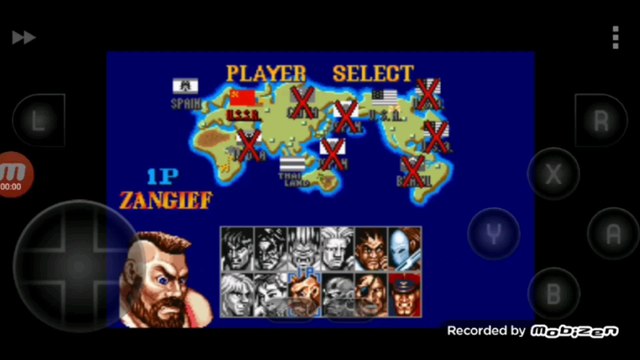 Street Fighter II Turbo: Hyper Fighting Zangief vs Balrog luta completa