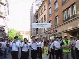 EUROCELTES 2008 STRASBOURG LA PARADE DANS LA VILLE