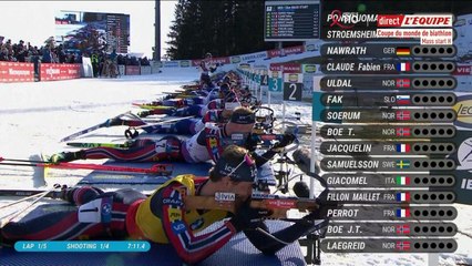 Le replay de la mass start messieurs d'Oslo - Biathlon - Coupe du monde