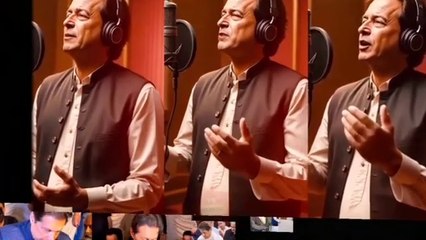 عمران خان کی آواز میں نعت رسول پڑھتے ہوئے