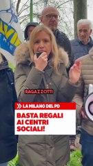 Sardone - Al presidio della Lega contro la vergognosa volontà del Comune di Milano (23.03.25)