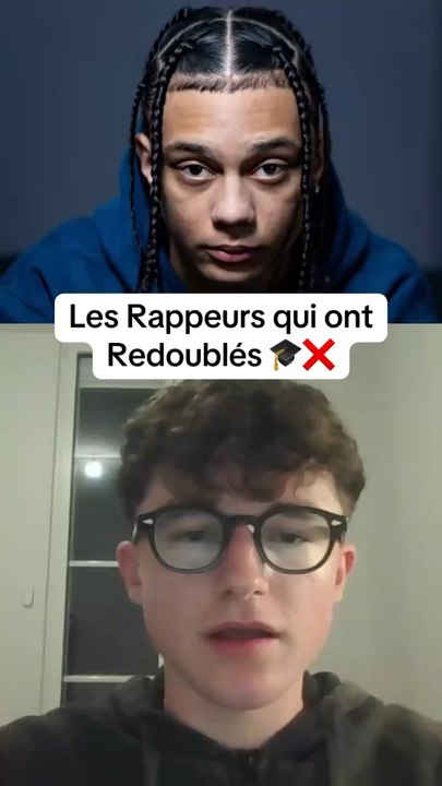 Les Rappeurs qui ont redoublés #rap #rappeur #fave #classement