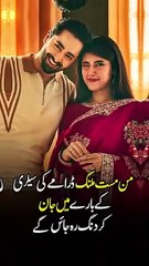Danish taimoor _ saher hashmi per Episode income mann mast malang