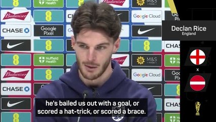 Rice believes Kane can net 100 goals for England