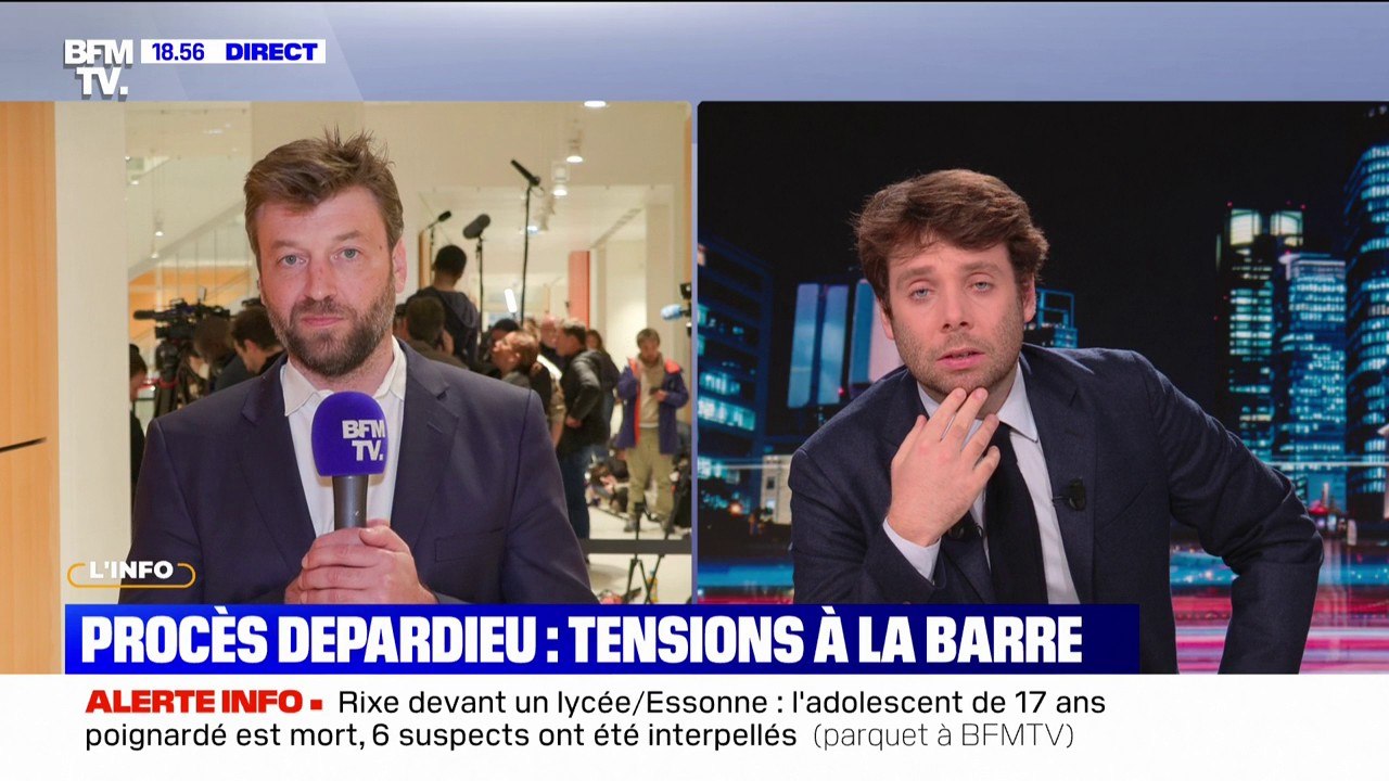Procès de Gérard Depardieu: tensions à la barre entre la défense et les parties civiles
