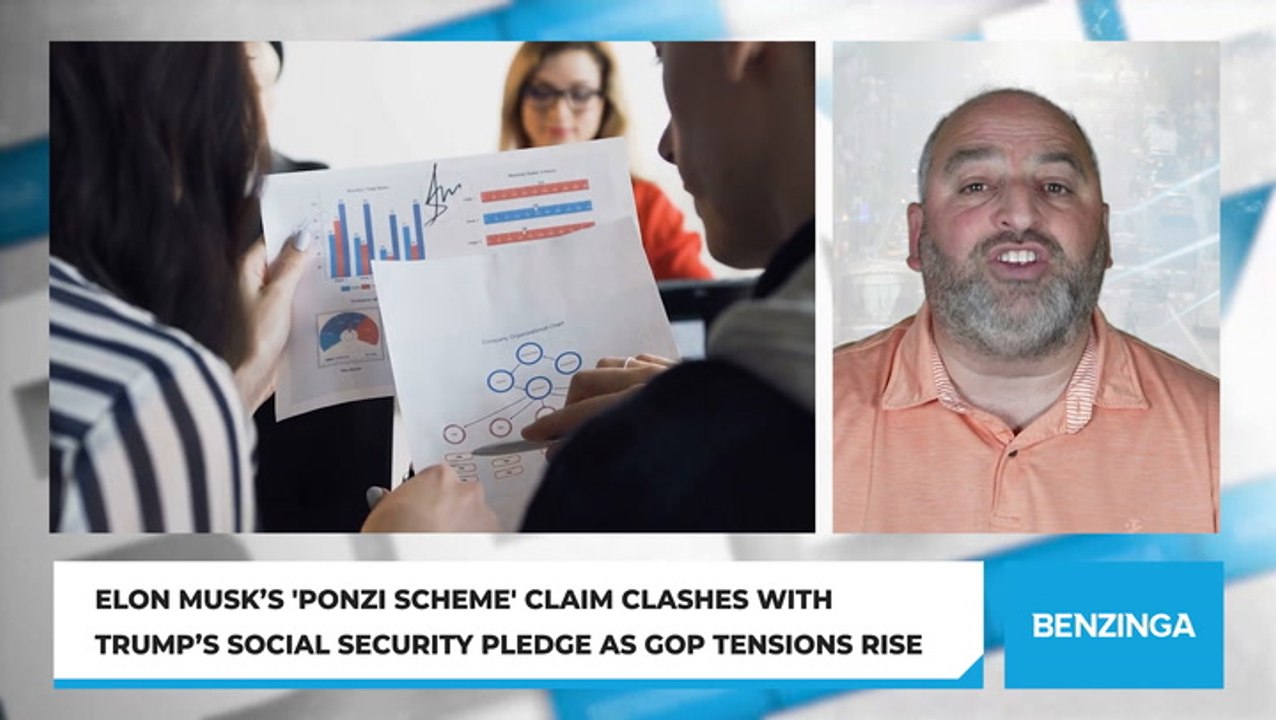 Elon Musk’s 'Ponzi Scheme' Claim Clashes With Trump’s Social Security Pledge As GOP Tensions Rise