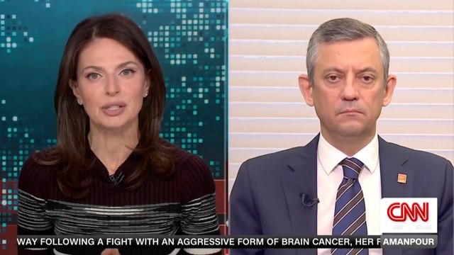 CNN International, Özgür Özel'le röportaj yaptı