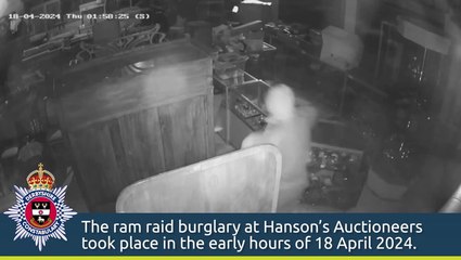 Hammer-wielding burglar steals £21k of valuables from Bargain Hunt star’s auction house
