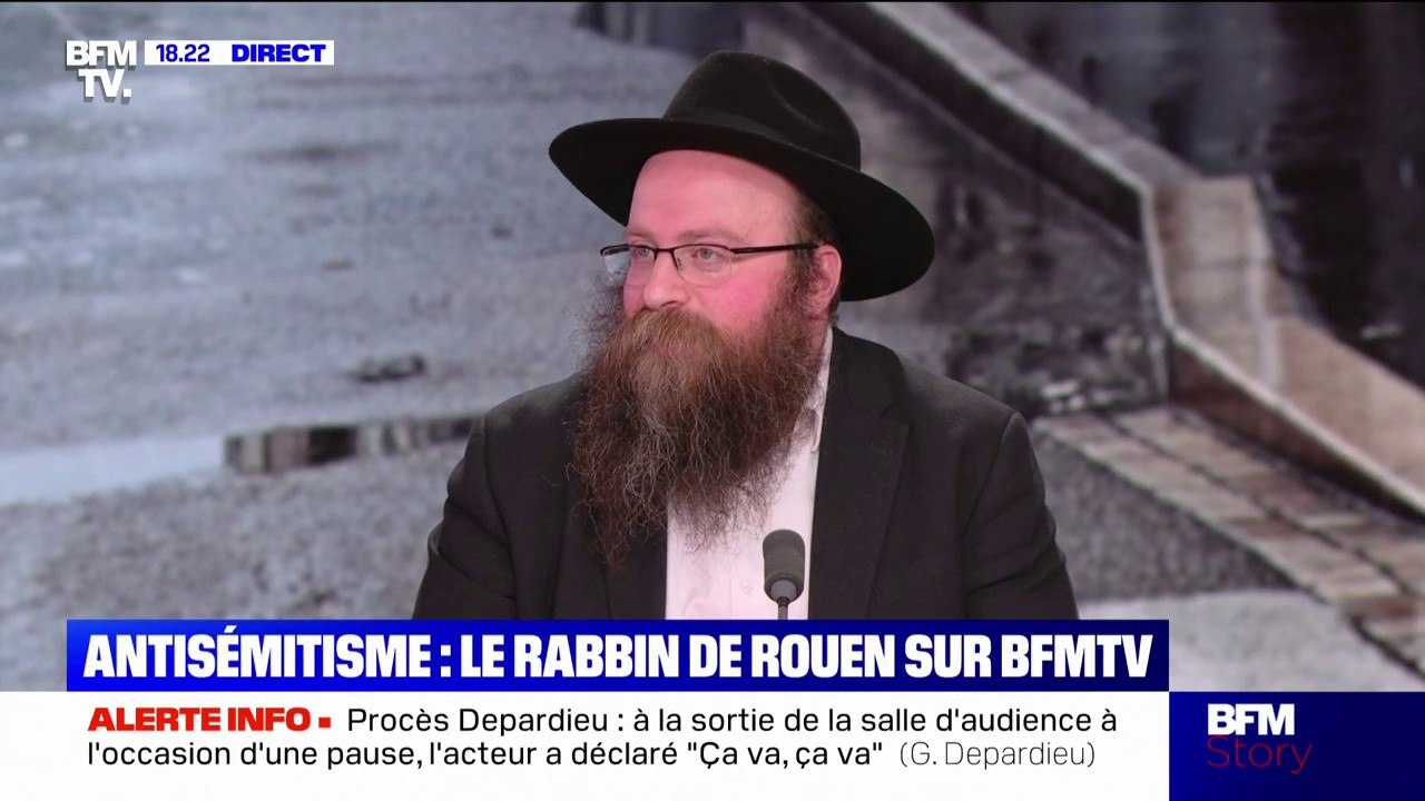 Chmouel Lubecki, rabbin de Rouen: "L'antisémitisme d'extrême-gauche est celui dont on a le plus peur dans la communauté"