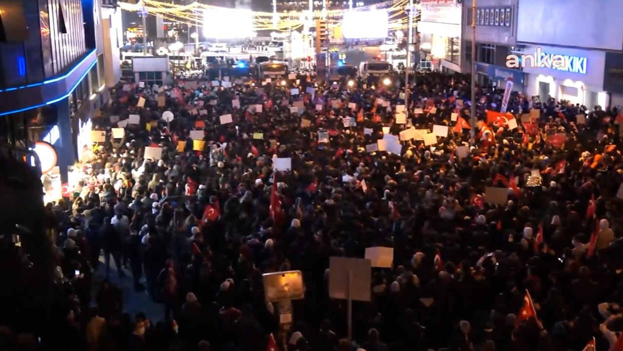 Ankara'da polis ablukası: Girişler kapatıldı