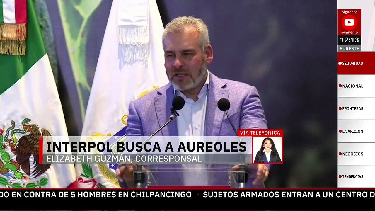 Interpol busca a Silvano Aureoles por posible peculado, revela gobierno de Michoacán