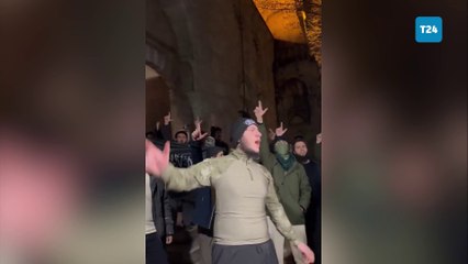 "Provokasyon" tartışmasına neden olan İBDA-C Gençlik, Şehzadebaşı Camii’nde gösteri yaptı: Cenk, cihat, şehadet!