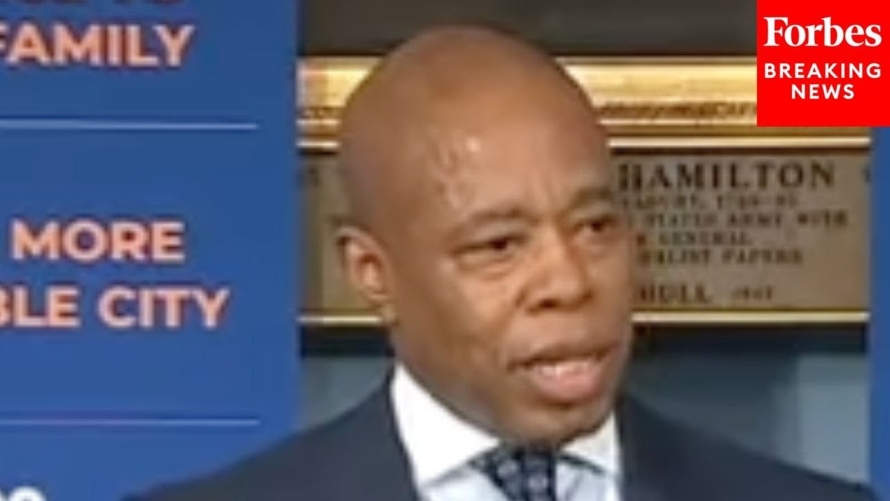 Reporter Asks NYC Mayor Eric Adams Point Blank: 'Why? Why Do You Want A Second Term?’