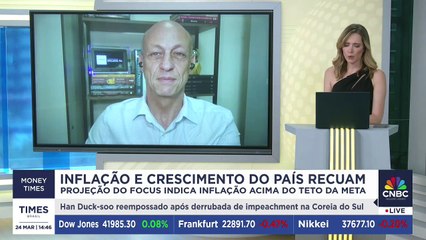 Projeção do Boletim Focus indica aumento do PIB e recuo da inflação; Alberto Ajzental analisa dados