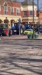 Tractor protest in Banbury