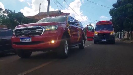 Sob efeito de drogas, homem desmaia e é socorrido pelo Siate no Jardim Veneza