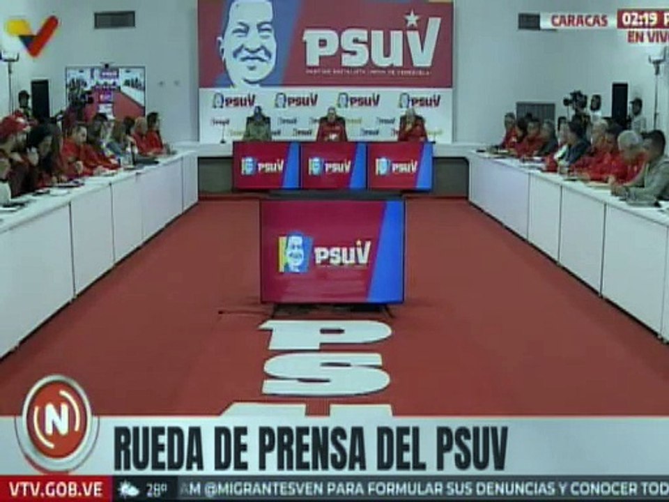 Sec. Gral. Cabello: El 26 de marzo se cumplen 31 años de la salida de Chávez de la cárcel de Yare