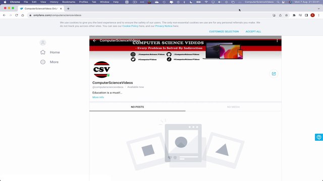 How to COPY the Profile Link On Your Only Fans Account Using a Mac Computer (Tutorial 16) - Basic
