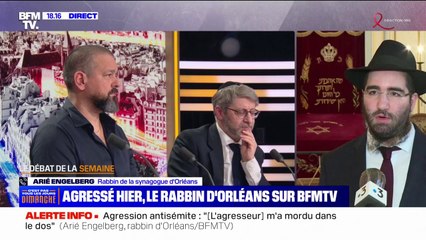 Arié Engelberg, rabbin agressé à Orléans: "Les forces de l'ordre ont été d'une grande efficacité"