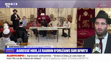 Arié Engelberg, rabbin agressé à Orléans: "On ne doit pas baisser la tête"