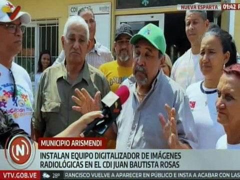 Nueva Esparta | Gobierno Bolivariano instala equipos tecnológicos en el CDI Juan Bautista Rosas