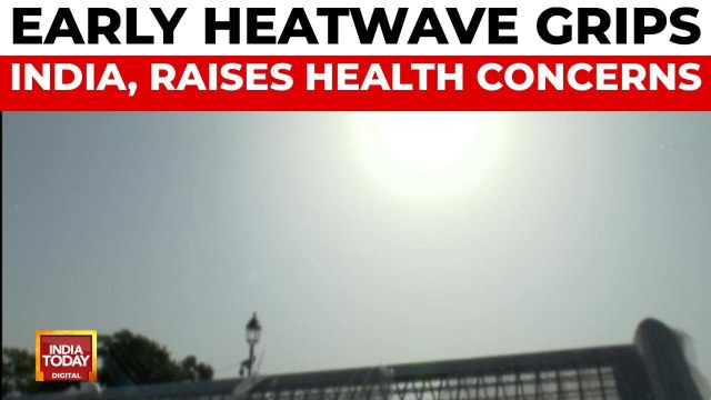 India faces early heatwave: Odisha's Bolt records 43.6°C, hottest in country