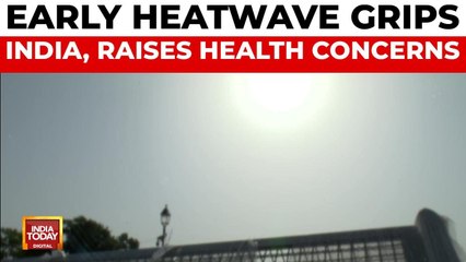 India faces early heatwave: Odisha's Bolt records 43.6°C, hottest in country