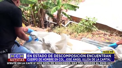 Encuentran a una persona en estado de descomposición en la col. Ulloa en la capital