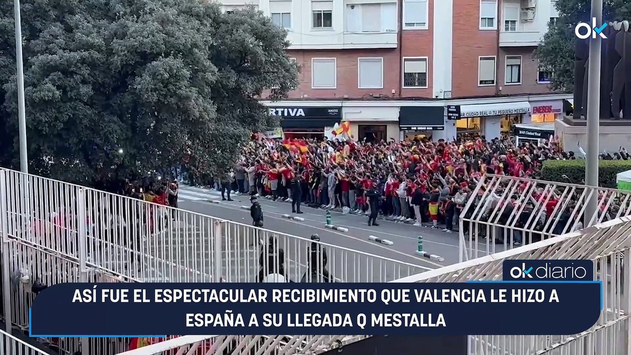 Así fue el espectacular recibimiento que Valen...