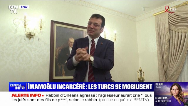 Turquie: forte mobilisation après l'arrestation du maire d'Istanbul, Ekrem Imamoglu, pour corruption et terrorisme