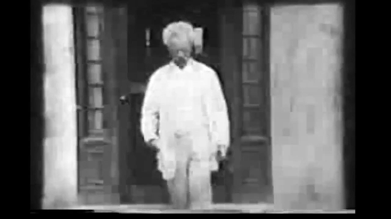 Mark Twain (Samuel Clemens) (1909) Film By Thomas Edison