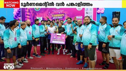 ടർബോസ് ബാഡ്മിന്റൺ ക്ലബിന്റെ നേതൃത്വത്തിൽ നടന്ന ടൂർണമെന്റിൽ വൻ പങ്കാളിത്തം