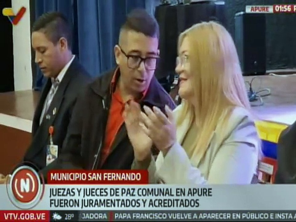 Jueces y juezas de paz comunal fueron acreditados por el TSJ en el estado Apure