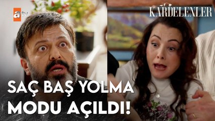 Gülcan kıskançlık krizine girip saç baş girdi😧 - Kardelenler 8. Bölüm