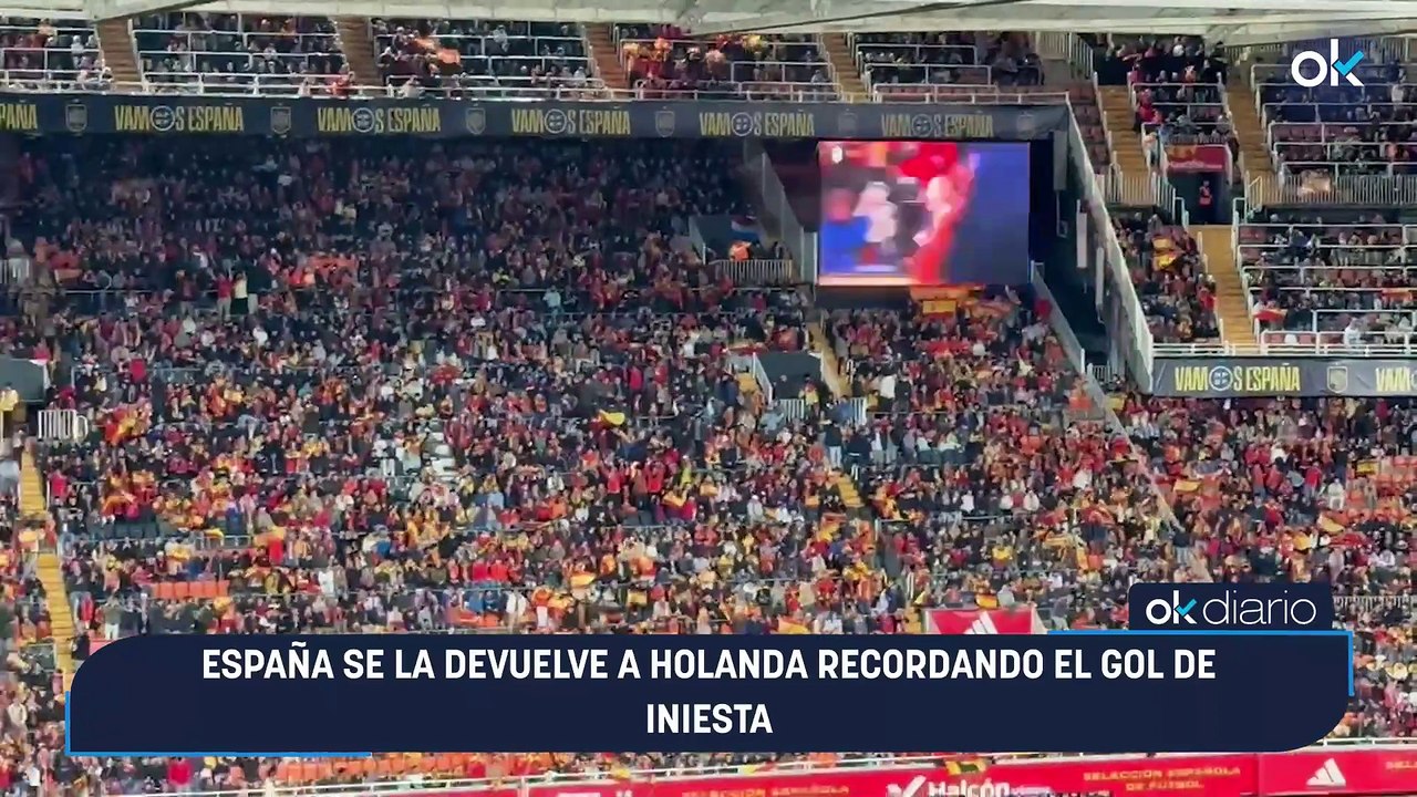 España se la devuelve a Holanda recordando el gol de Iniesta