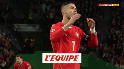 Le penalty manqué de Cristiano Ronaldo - Football - Ligue des Nations