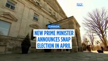 Canada's new Prime Minister Carney announces snap election in April