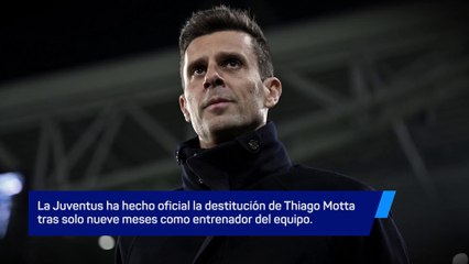 La Juventus despide a Thiago Motta y ficha a Igor Tudor como reemplazo