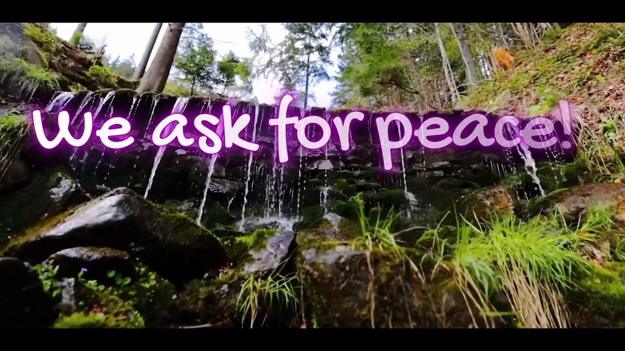 We ask for peace!