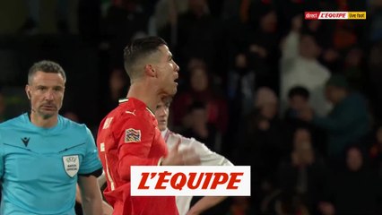 Le 136e but de Cristiano Ronaldo - Football - Ligue des Nations