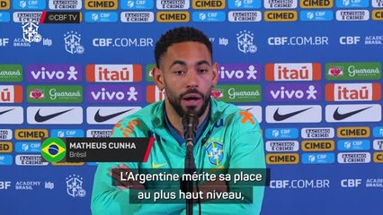 Brésil - Cunha : “Nous avons un niveau aussi élevé que l’Argentine”