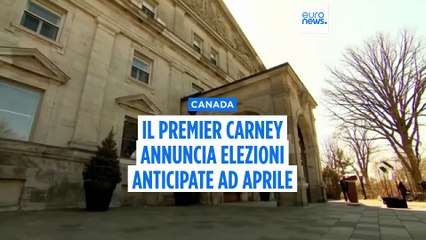 Canada: il nuovo premier Carney annuncia elezioni anticipate