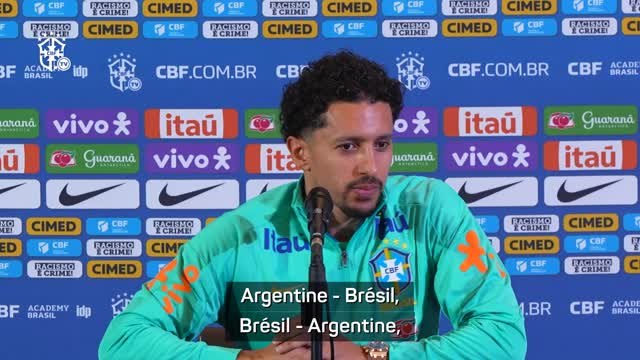 Brésil - Marquinhos : “Argentine-Brésil, toujours un match à part”