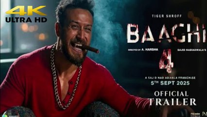 BAAGHI 4 | Official Trailer | Tiger Shroff | Sanjay Dutt | Jimmy Shergill | Megha Akash