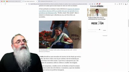 ALGUMAS PESSOAS estão PERSEGUINDO as JORNALISTAS da FOLHA que DIVULGARAM IMAGENS_ NÃO FAÇAM ISSO!