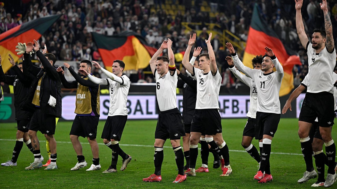 'Nach der Pause kam eine andere deutsche Mannschaft auf das Feld'