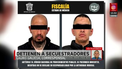 En Tecámac, detienen a dos presuntos secuestradores implicados en la desaparición de una joven
