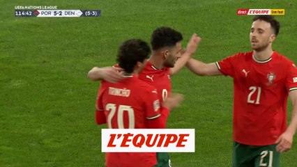 Le but de Gonçalo Ramos - Football - Ligue des Nations